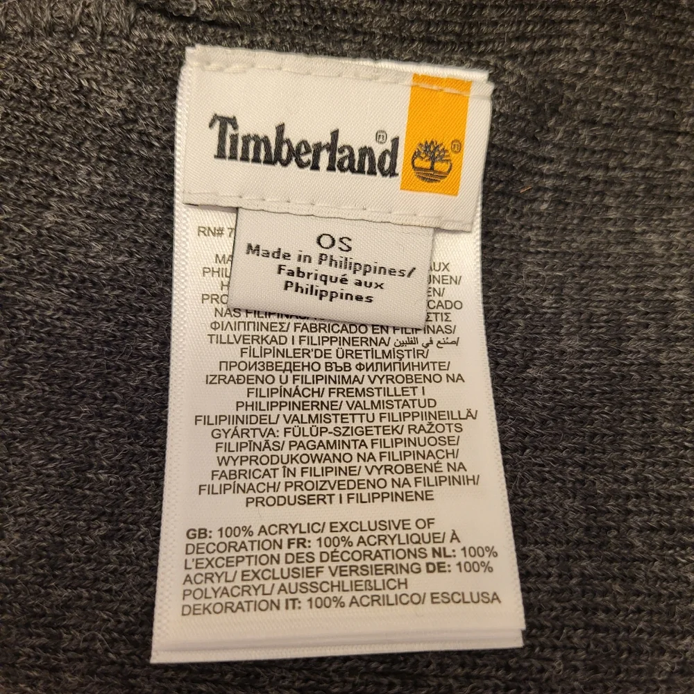 NWT Timberland Gray Knit Beanie